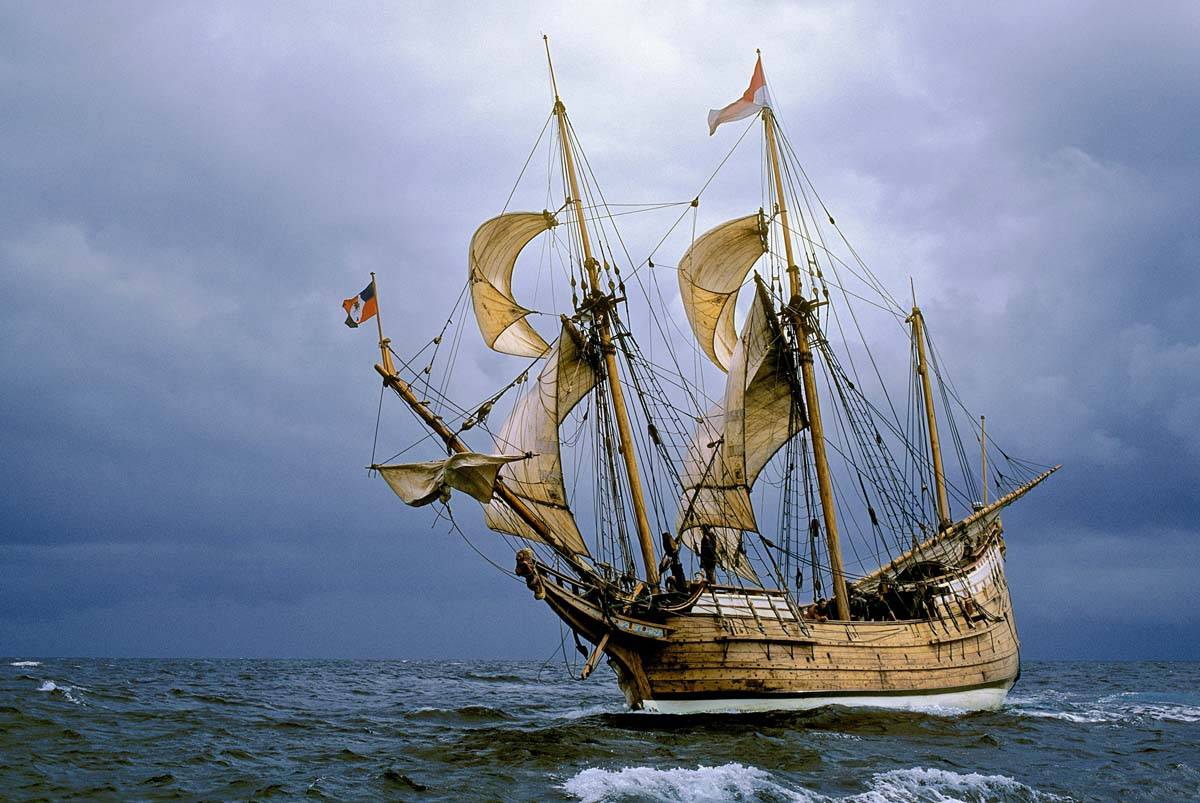 De replica van het Duyfken