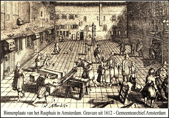 Raspen van pokhout voor medicijnen