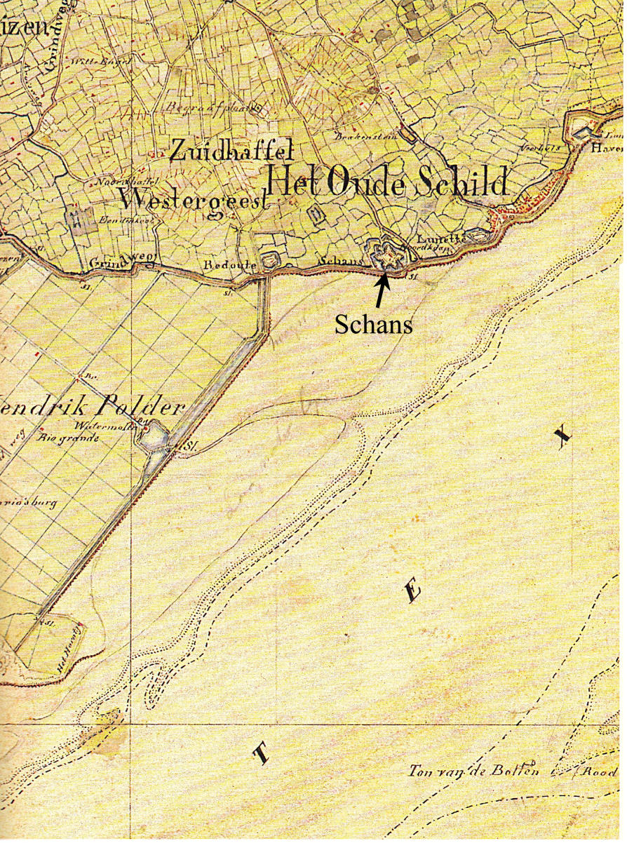 De Schans op Texel als Ziekenboeg