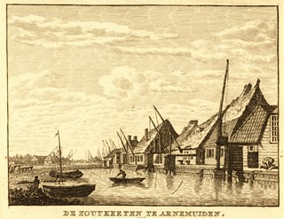 Zoutketen van Arnemuiden. Carel Frederik Bendorp (I), Jan Bulthuis, 1786 - 1792 .Rijksmuseum.