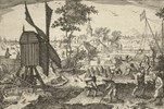 Turfsteken, ca. 1600, Claes Jansz. Visscher (II), 1608. Rijksmuseum.
