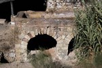Romeinse ruïne van een zoutoven