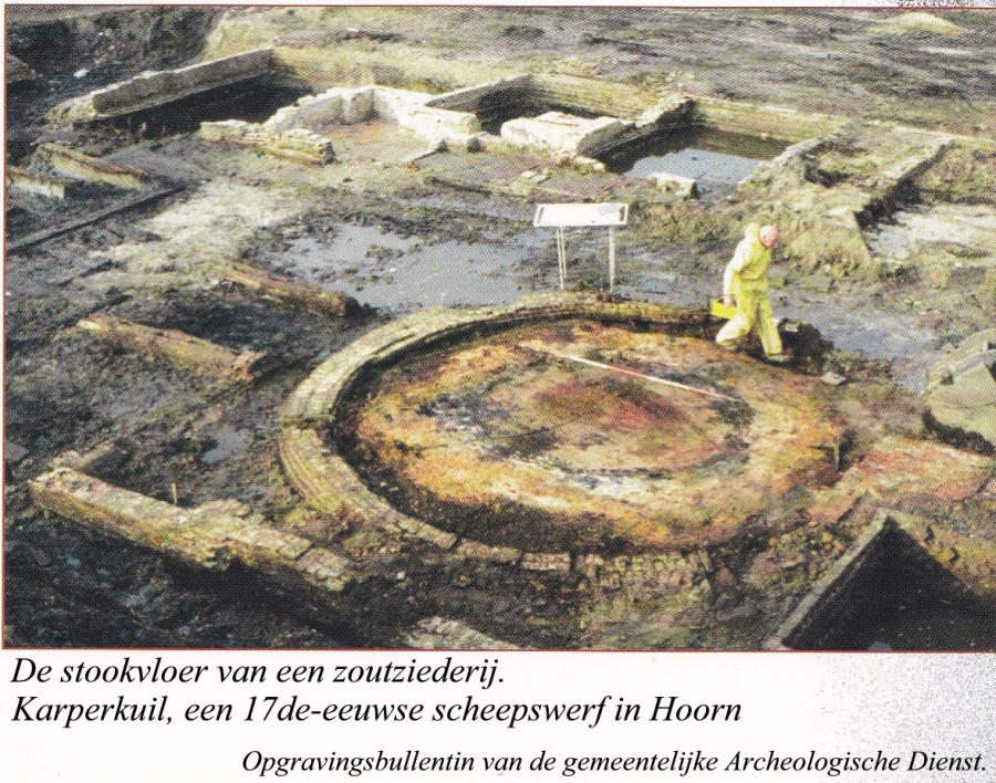 Stookvloeren, een houten bak en een scheepswerf