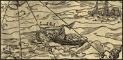 Deel van de Caerte van de Oosterchen Zee van 1526.van Jan de  Beeldsnijder. Gem.archief Groningen. .