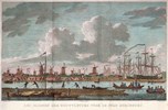 Het sloopen der houtvlotten voor de stad Dordrecht