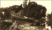 Scheepswerf Kaat aan de Binnenluiendijk omstreek 1925