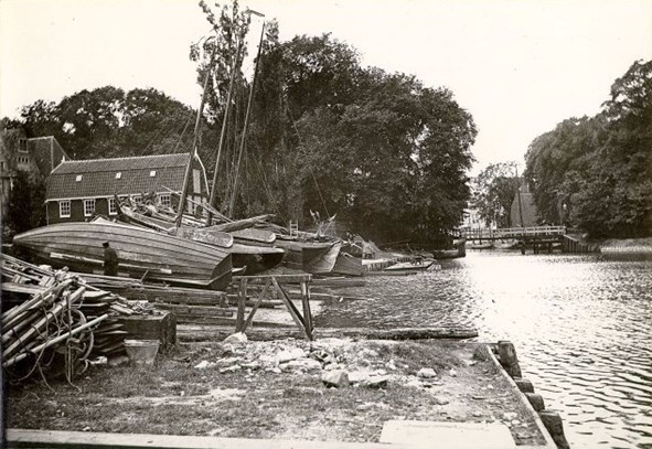 Scheepswerf Kaat. Westfries Archief foto-1142