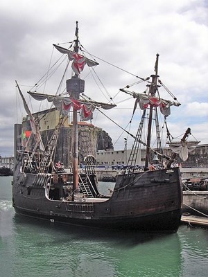 Karveelschip 16e eeuw