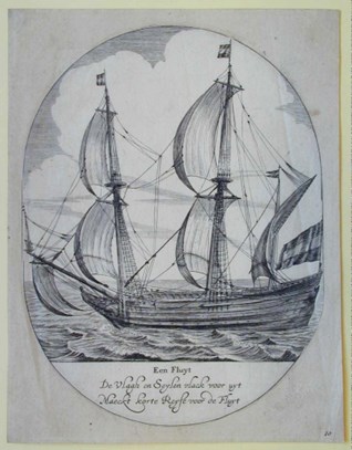 Oostvaarder, Claes Jansz. Visscher de Jong-Kopergr. Fries Scheepvaart Museum