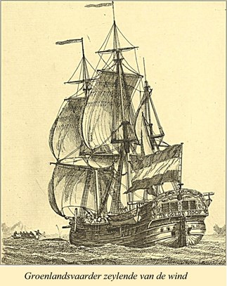 Walvisvaarder De Goede Hoop. Een serie uit Gerrit Groenewegen. Rijks Museum, RP-P-OB-55971.