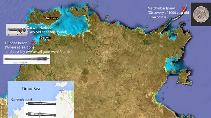 Zijn het de Portugezen die  Australië hebben ontdekt?