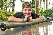 De ”Swivel-gun” gevonden door Christopher Doukas