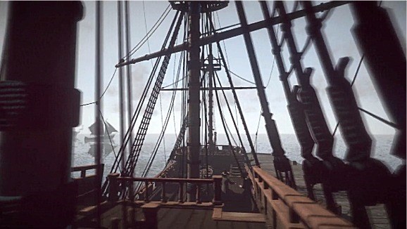 Virtuele omgeving de haven van Hoorn in 1650