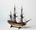 Model van een fregat van 24 stukken, anoniem, 1780. Rijksmuseum.