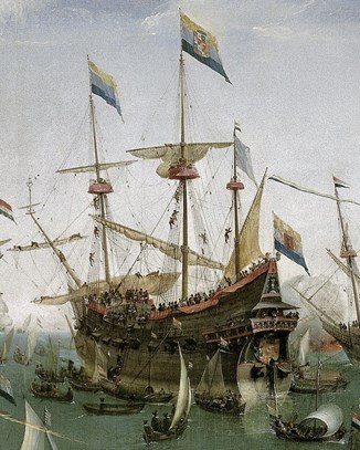 Spiegelretourschip 1599