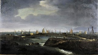 Zuiderzeedijk bij Schardam