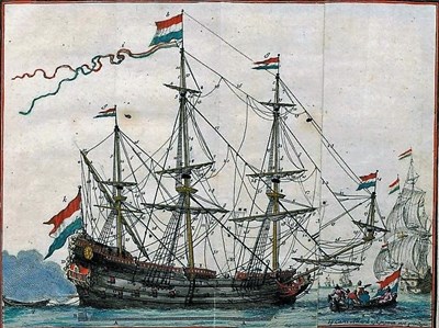 </b><b><i>Nieuwe Hollands Scheeps-bouw</i></b><b><i> Fluitschip,1695, Allard Carel, NL.</i>