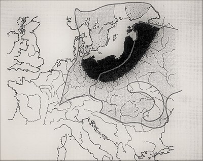 <i>De onkruidverspreiding in de Baltische landen</i>